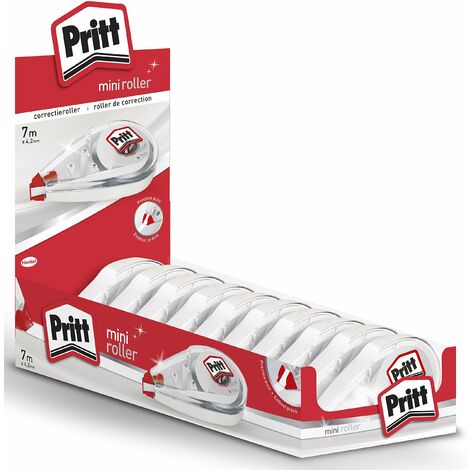 Corrector pritt roller mini 4,2 mm x 7 m (pack de 10 uds.)