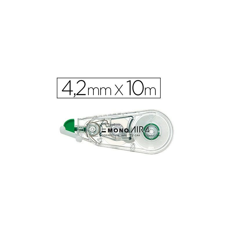 

Corrector tombow mono air cinta 4,2 mm x 10 mt (pack de 20 uds.)
