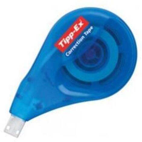 Correttore a Nastro Bic Tipp ex easy Correct Azzurro Bianco
