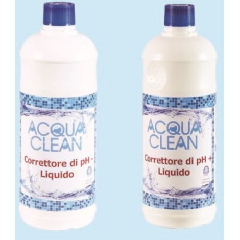 Correttore di ph-liquido acqua clean confezione da 1000 milliliters
