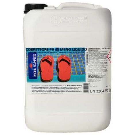 CORRETTORE PH-15 MENO LIQUIDO 10 Kg