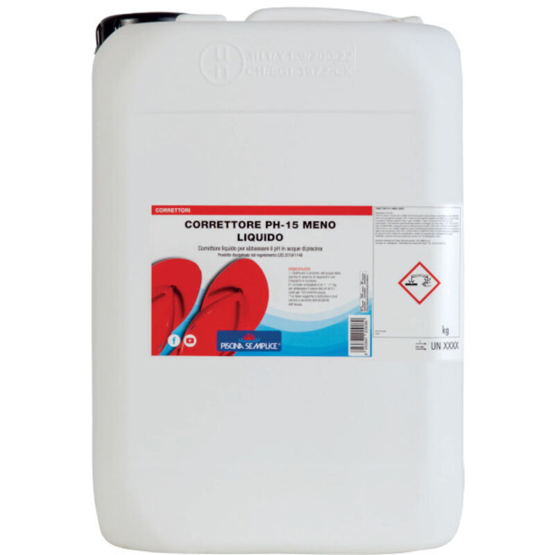 Lapi Correttore Ph 15 Meno Liquido Confezione Da 25 Kg