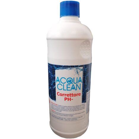 CHIMICA D'AGOSTINO Correttore professionale riduttore liquido PH meno Dast phL per piscine ad azione rapida -25 lt