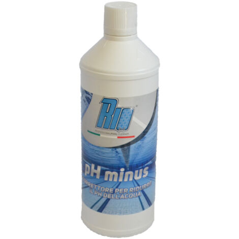 CORRETTORE RIDUTTORE LIQUIDO PH MENO 1Kg PISCINA PH MINUS RIO