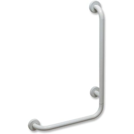 CORRIMANO ANGOLARE CON MONTANTE A DESTRA cm. 35 x 65 dx