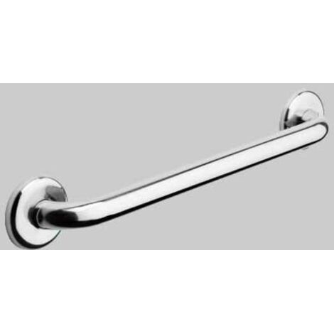 CORRIMANO LINEARE IN ACCIAIO INOX SATINATO - cm 40