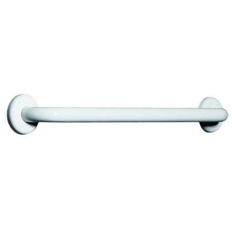 Corrimano Maniglione Lineare Laccato in Acciaio 45 cm Bianco EH-18-PCX