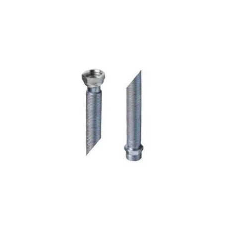 Corrugador de acero inoxidable 15x21 Macho Hembra 90 a 140 mm