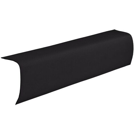 Corrugated Bitumen Edge Piece Black 1m x 330mm