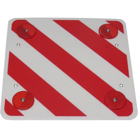 Corrugated Rear Warning Sign - Reflective Universal Motorhome Caravan Trailer Bike Carrier