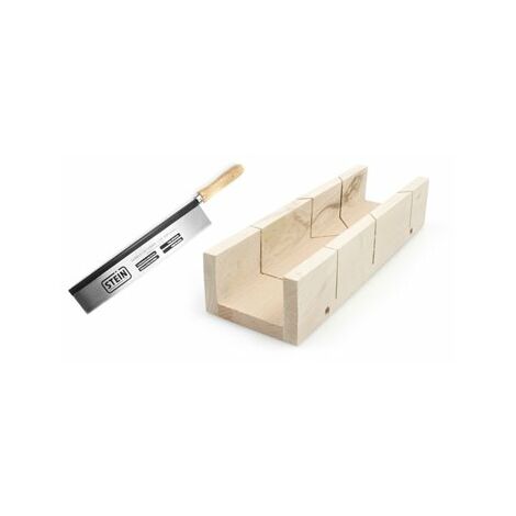Corta inglete madera stein 250x65 mm con serrucho