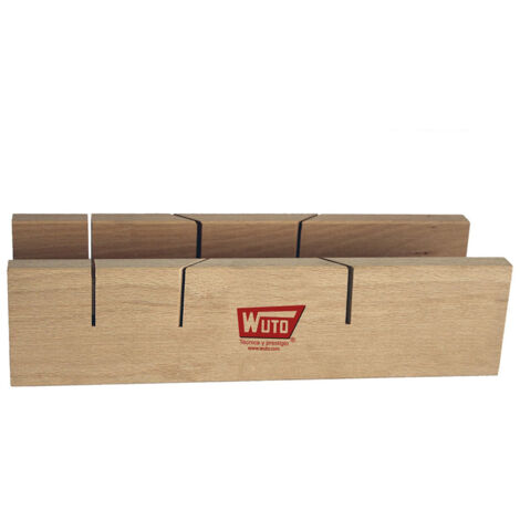 Corta ingletes doble con soporte 250x55mm wuto