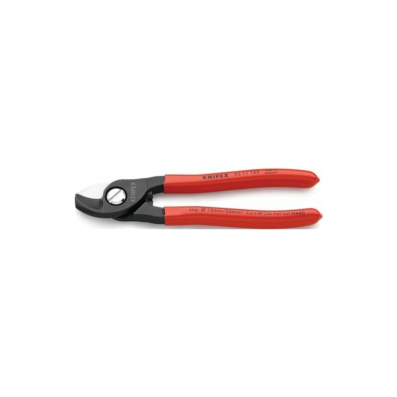 

Cortacables Longitud 165 Mm Revestimiento De Plástico - Knipex