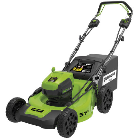 Cortacésped a batería Greenworks de 60V 51cm GD60LM51SP