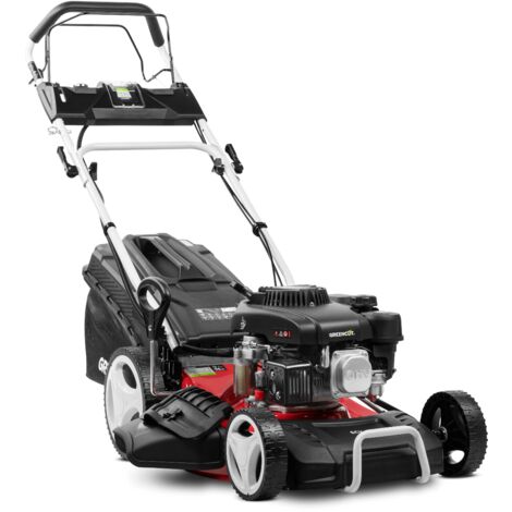 Cortacésped autopropulsado acero 150cc 4cv  arranque eléctrico, 7 posiciones,  CM 46, manillar acolchado GLM770XE GREENCUT