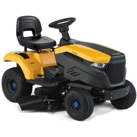 Cortacésped con asiento a batería STIGA TORNADO 598e, ancho de corte de 98 cm