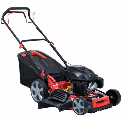  Cortacésped de gasolina 4 en 1 acero 51 cm 4,6 HP 