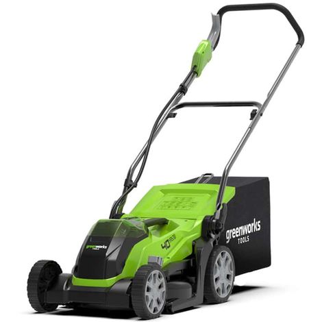 Cortacésped GREENWORKS 40V - Corte de 35cm - Sin batería ni cargador - G40LM35