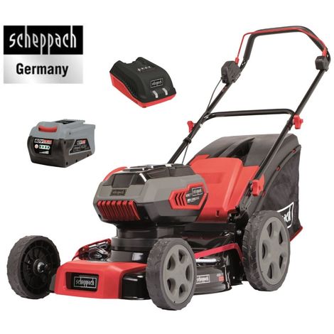  CORTACÉSPED INALÁMBRICO 4EN1 55L 46CM CON BATERÍA 4.0Ah 40V SCHEPPACH MP43-40Li 