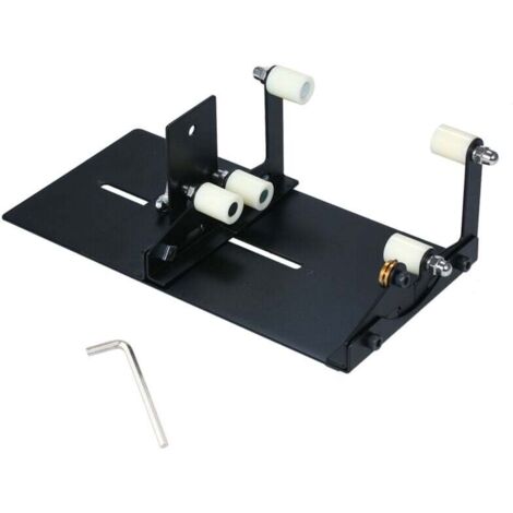 Cortador de botellas de vidrio KZQ, versión mejorada para botellas redondas, cuadradas y con cuello, apto para botellas de vino, cerveza, whisky, champán, agua y refrescos (20,4 x 10 x 7,5 cm)