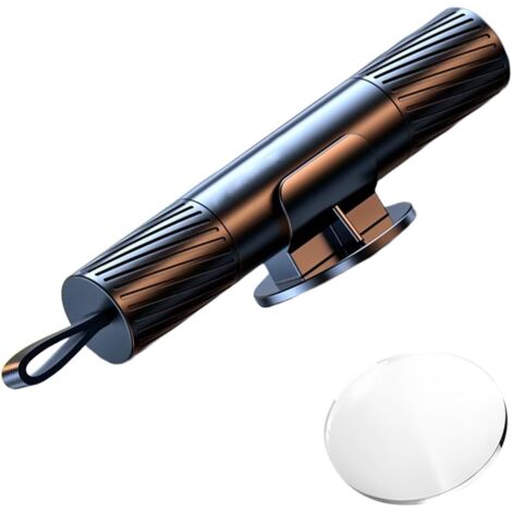 Cortador de cinturón de seguridad genérico para coche, rompeventanas 2 en 1, martillo rompeventanas con base, herramienta de escape de emergencia para coche, accesorios para automóviles (A)