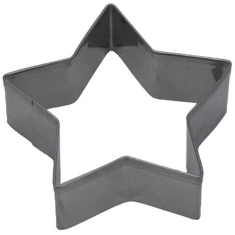 cortador de galletas con forma de estrella