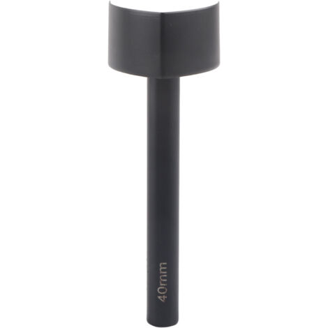 Cortador de punzón en forma de V para manualidades de cinturones, herramientas para trabajar el cuero, diámetro 40 mm