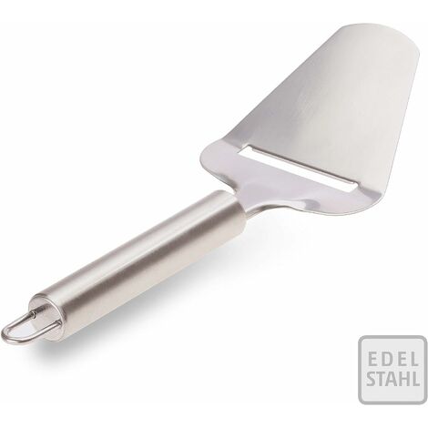 ¿Cortador de queso manual de acero inoxidable cuchillo para queso de diseño moderno con ojal para colgar un utensilio imprescindible para todos los amantes del queso