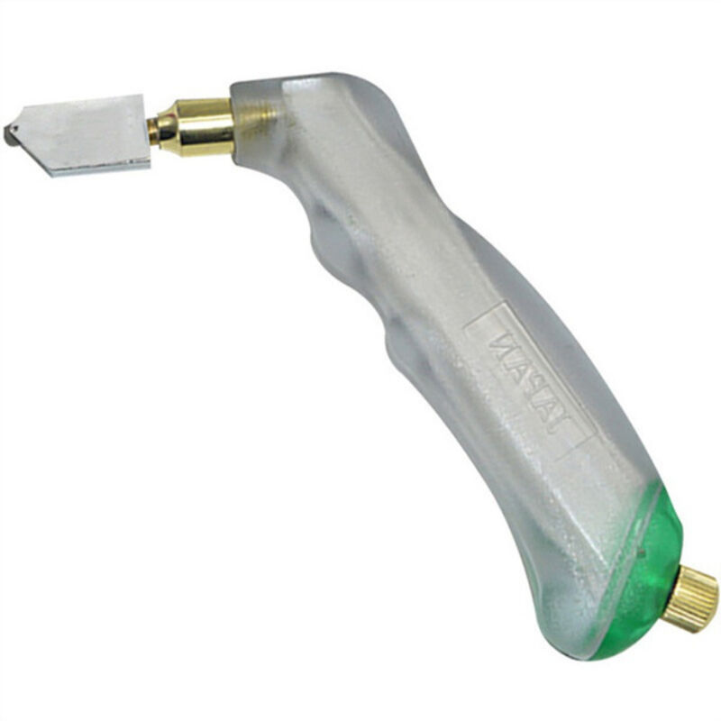 Cortador de vidrio portátil profesional multifuncional, práctico, para azulejos, cerámica, vidrio, ladrillo, transparente, 3-12 mm, 1 unidad