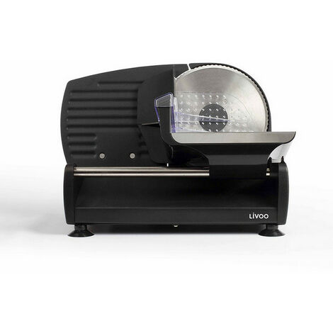 cortadora eléctrica 150w 19cm negra - dom396 - livoo -