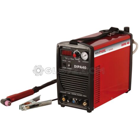 CORTADORA PLASMA CON INVERSOR AIRE COMPRIMIDO HOLZMANN DIPA 40