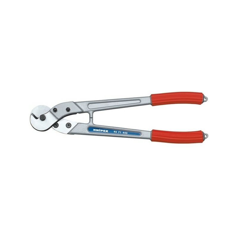

Cortahilos y Cortacables, Largo : 445 mm, capacidad de Corta de Ø de cables metálicos 10 mm