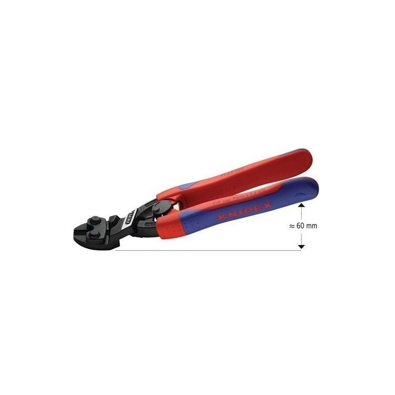 

Knipex - Cortaalambres Compacto Cobolt Long. 200 Mm Manguitos Multico