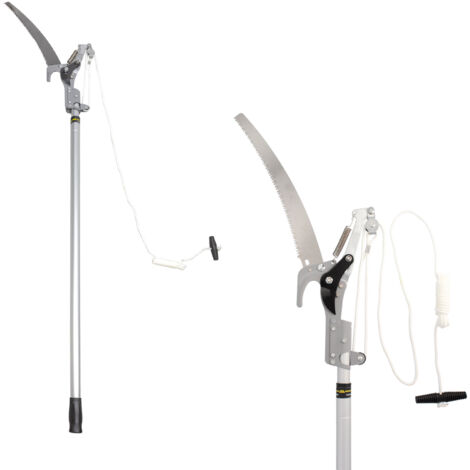 Cortarramas Con Serrucho Mango Aluminio Extensible 1,8 a 2,8 Metros