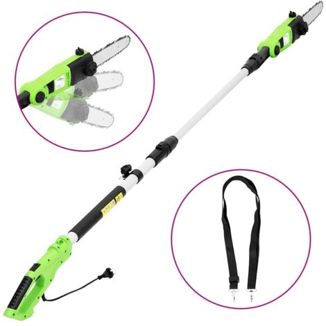 Cortasetos eléctrico telescópico de pértiga 25 cm 710 W
