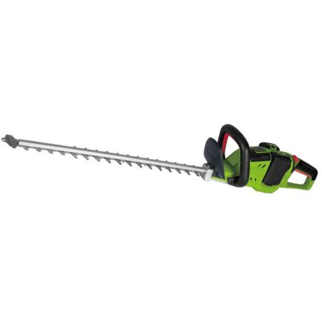 Cortasetos inalámbrico 2 x 24 V, sin baterías