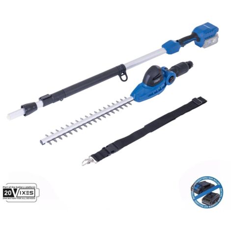 Cortasetos telescopico 410 mm 20V sin bateria ixes Scheppach c-phs410-x