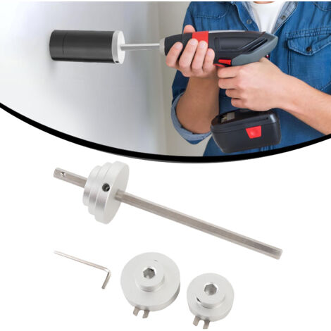 Cortatubos interno para tuberías de PVC de tamaños 40 (Schedule 1-1/2") y 2") – Profundidad de corte de 7" – Carcasa de aluminio, eje de acero inoxidable – Accesorios de fontanería