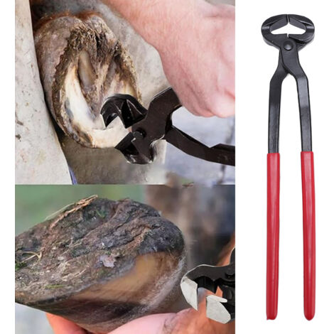 Cortauñas ergonómicos de silicona y acero para caballos, vacas, ovejas y alpacas.