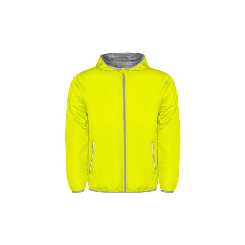 

Cortavientos con capucha ANGELO CB5088 | L - Amarillo Fluor