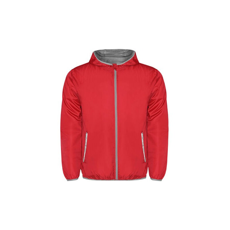 

Cortavientos con capucha ANGELO CB5088 | Rojo - 12
