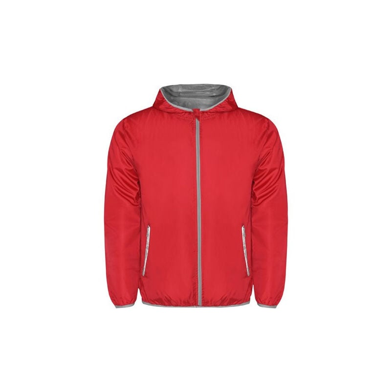 

Cortavientos con capucha ANGELO CB5088 | Rojo - 14