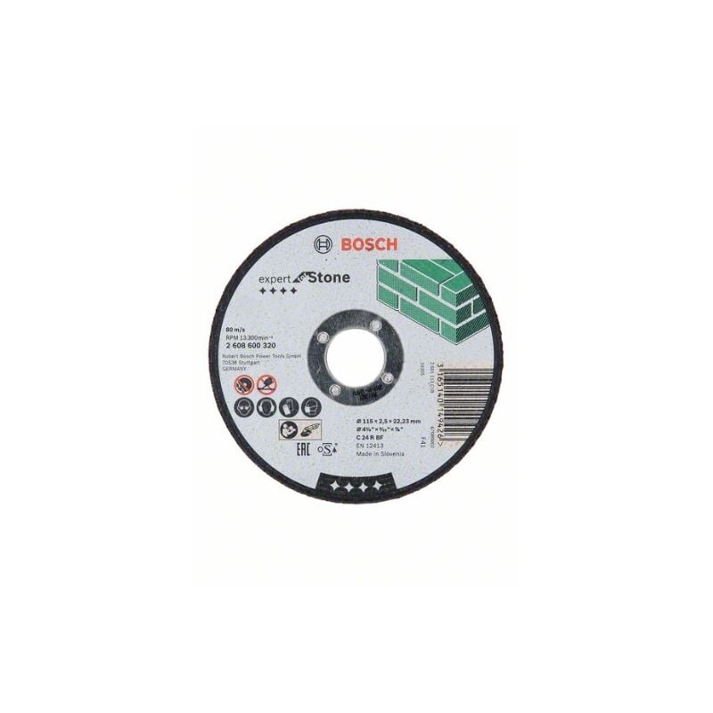 

Corte Recto Expert Stone: 115X2,5; 4-1/2 - Bosch
