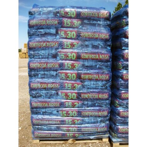 Corteccia di larice rossa portoghese 10/20 mm (c.ca 12 kg - 60 lt)