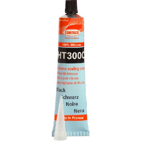 CORTECO HT300C pâte à joint silicone noir +300° 80ml