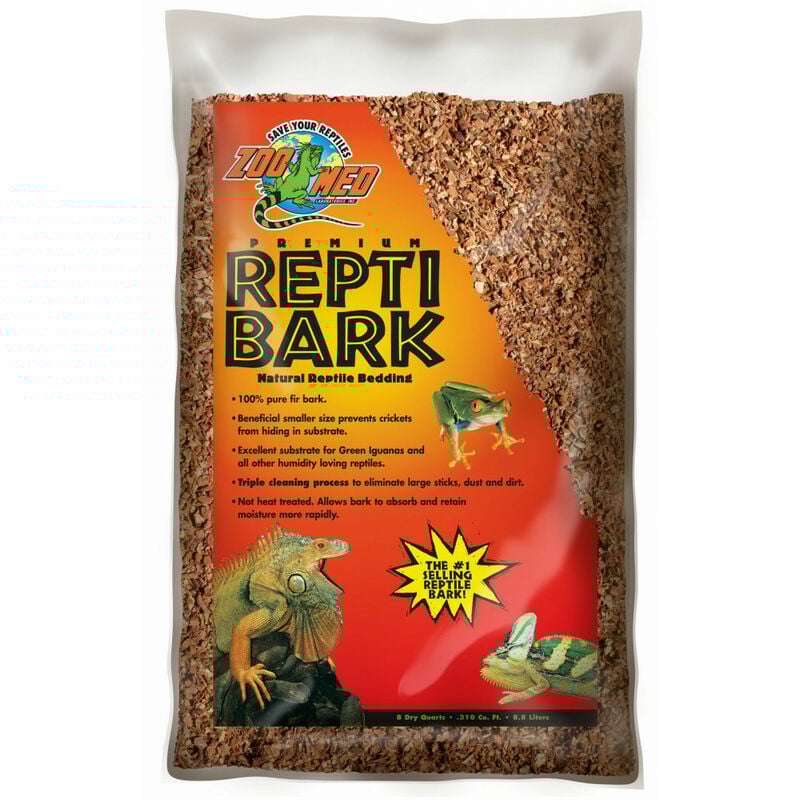 

corteza de la cubierta del suelo del zoológico med reptibark 1,6 kg para los reptiles