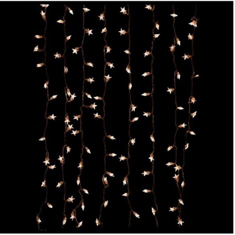 Cortina 494 Luces Leds con Estrellitas
