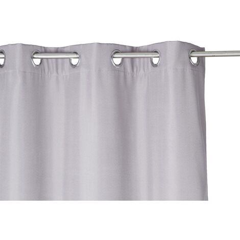 Cortina aislante gris - 140x260 cm - Atmosphera créateur d'intérieur