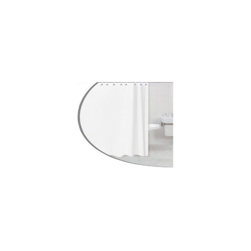 

Cortina baÑo eva 180x180 blanca