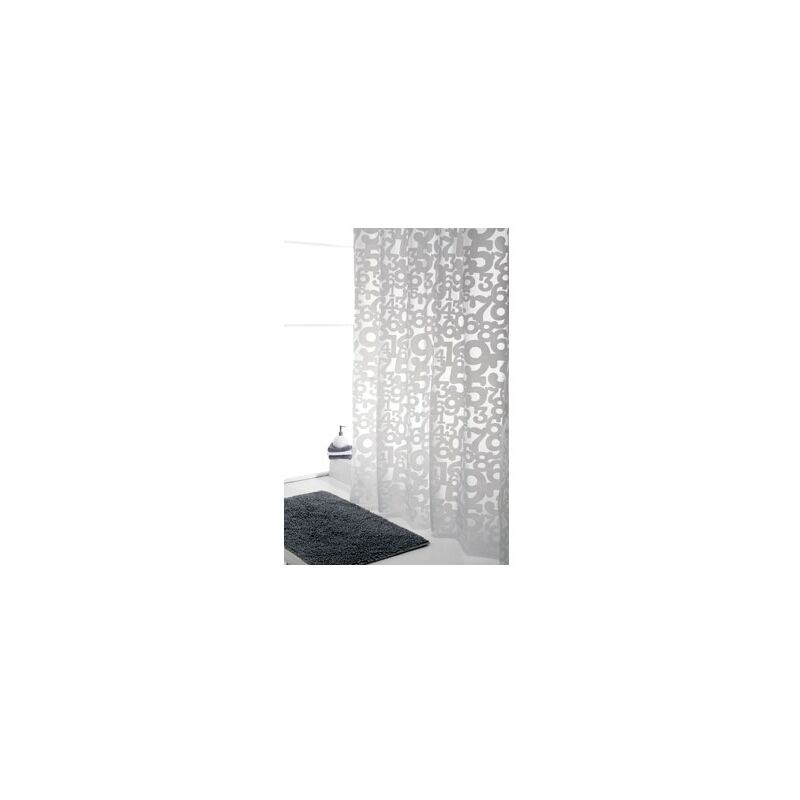 

Cortina de baño 180x200cm Numbers
